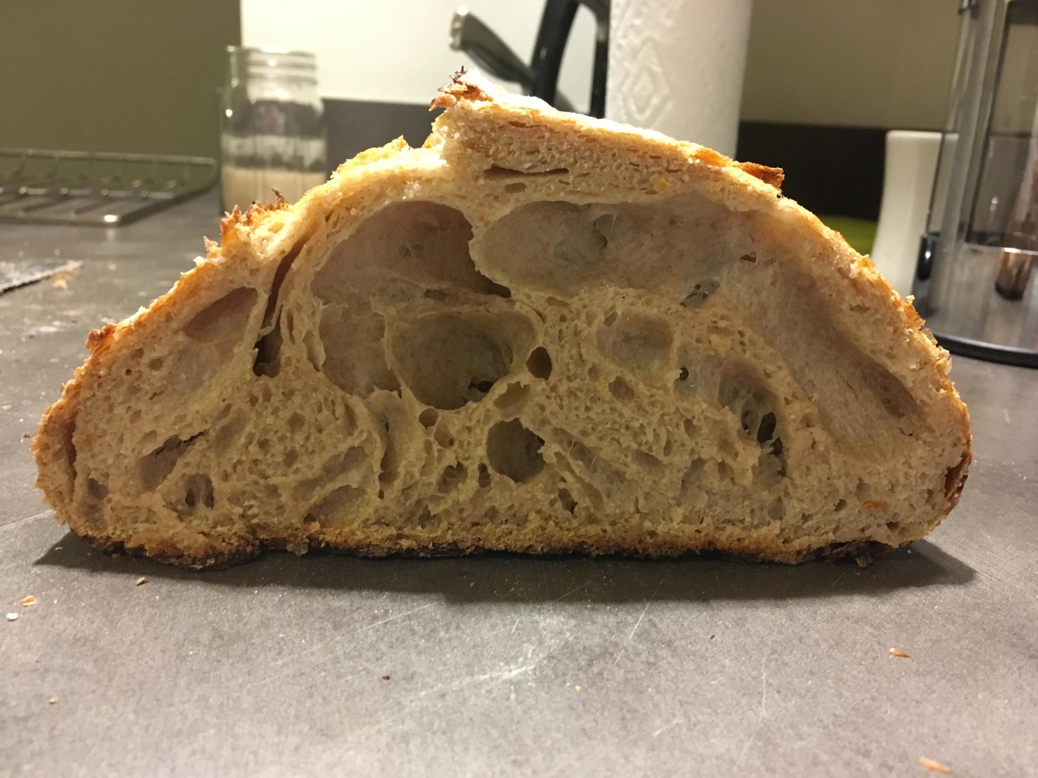 Sourdough Crumb Too Dense The Fresh Loaf