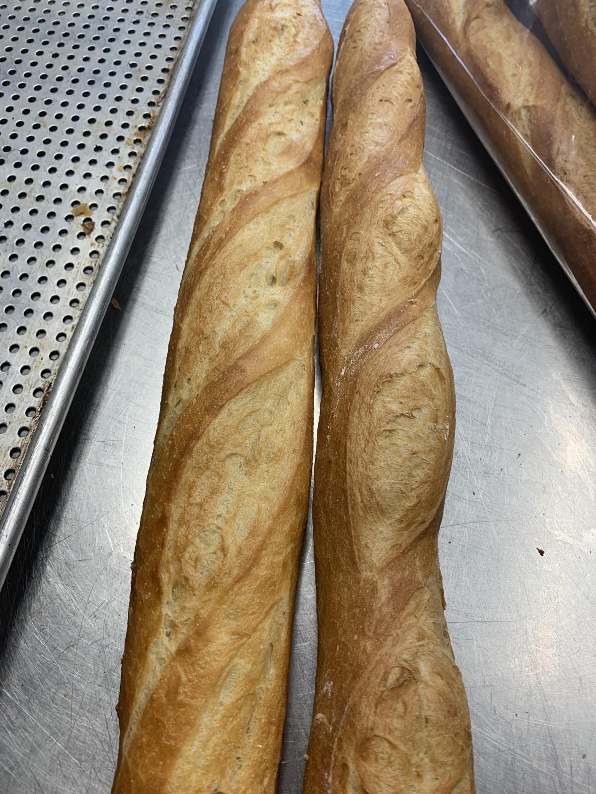 Flat and round baguettes | The Fresh Loaf