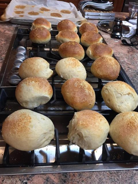 Athlete's Bread Rolls | The Fresh Loaf