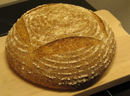 Whole wheat sourdough