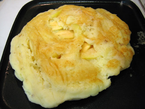apple potato pancake