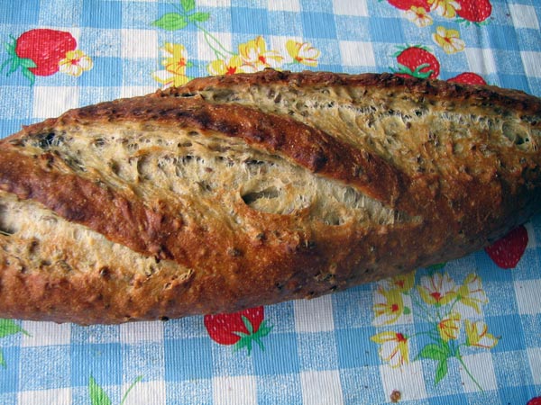 flax seed bread