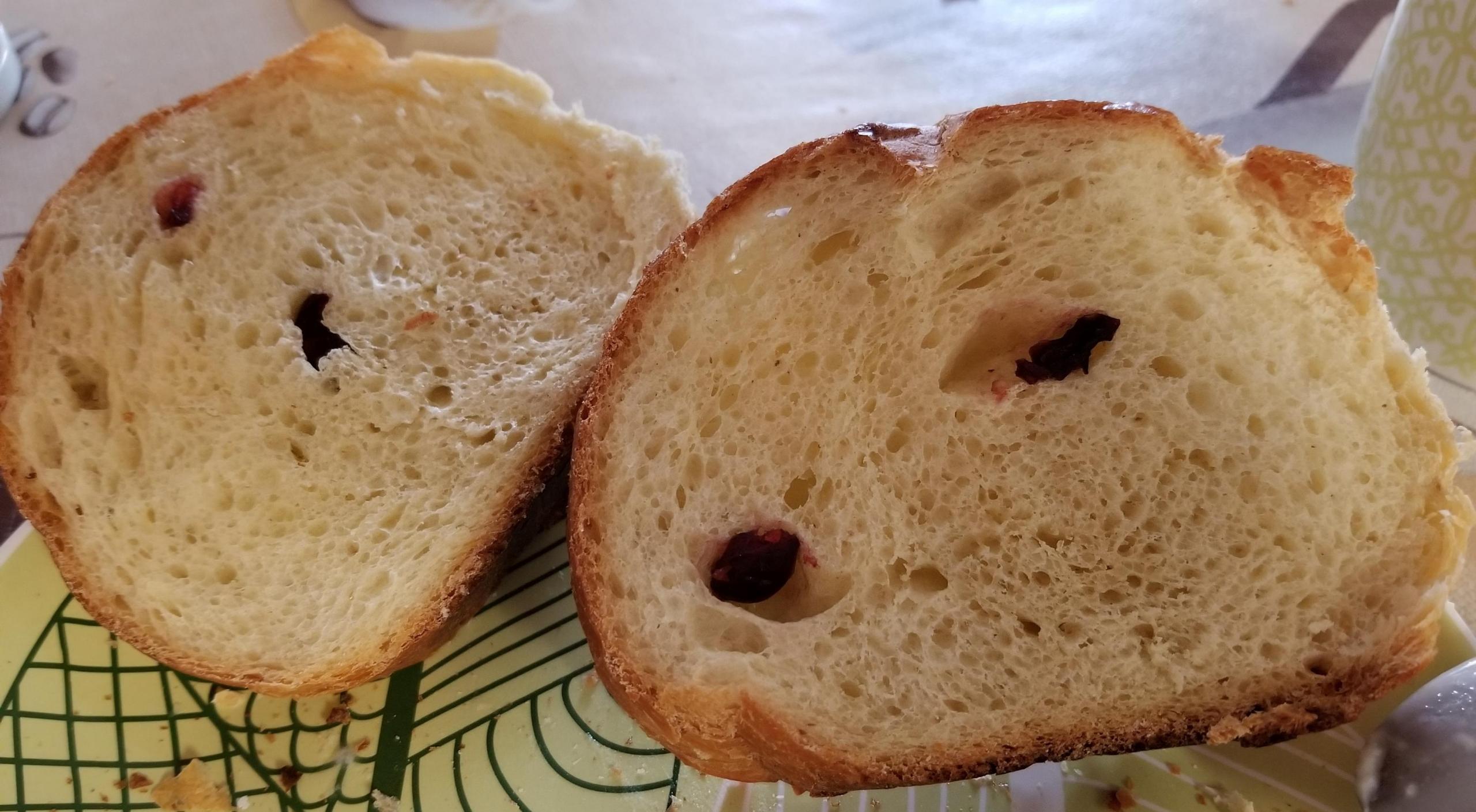 Sourdough Buns cut