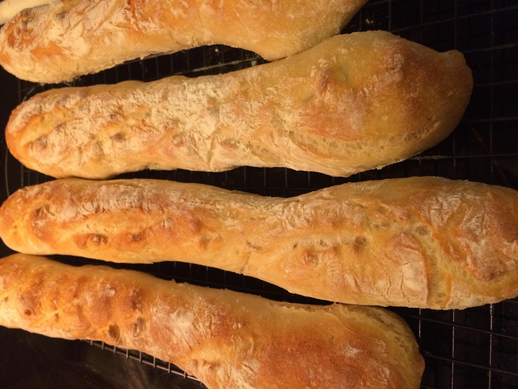 Finished Baguettes