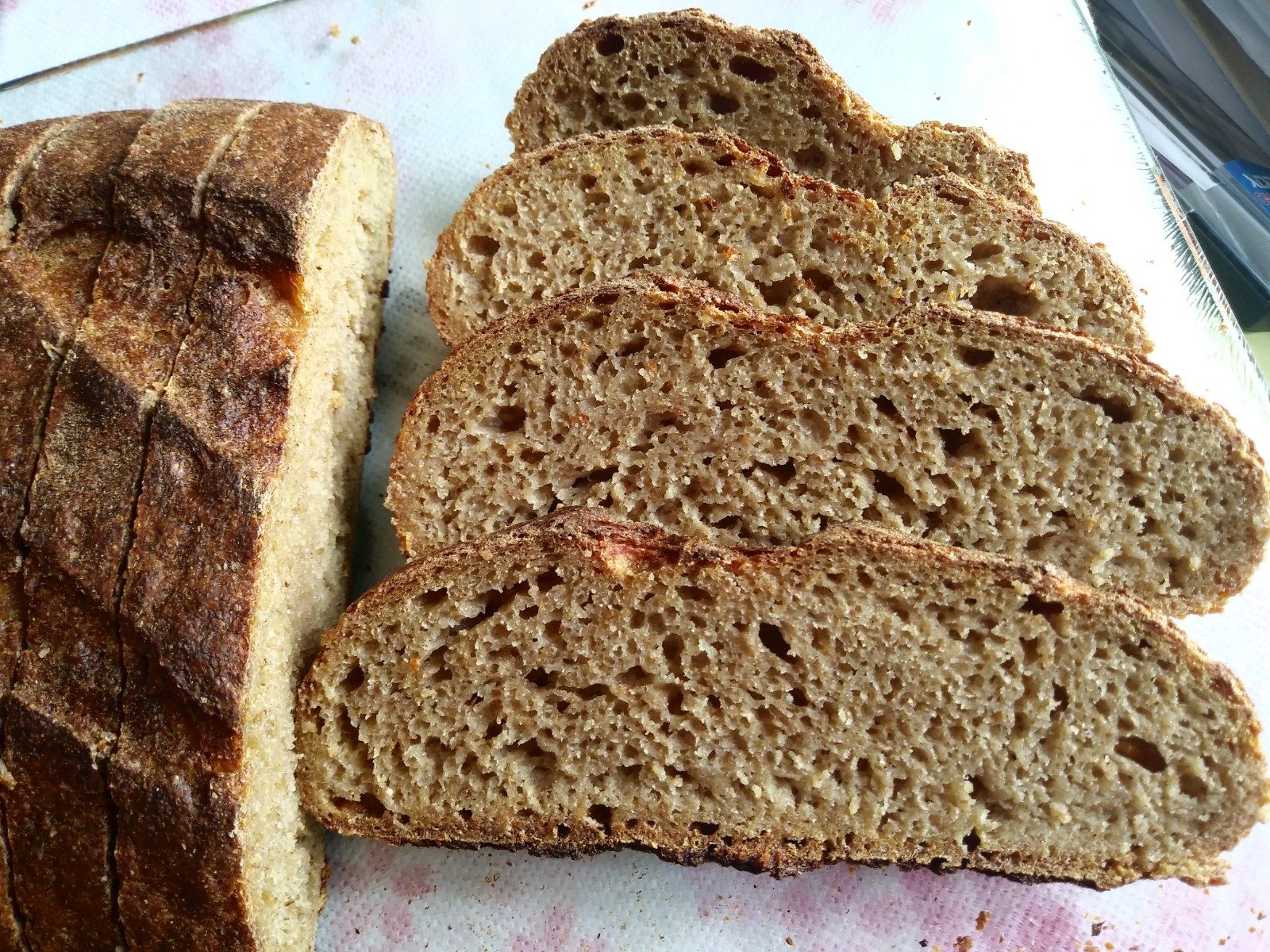 Finally A Fair Barley Loaf The Fresh Loaf