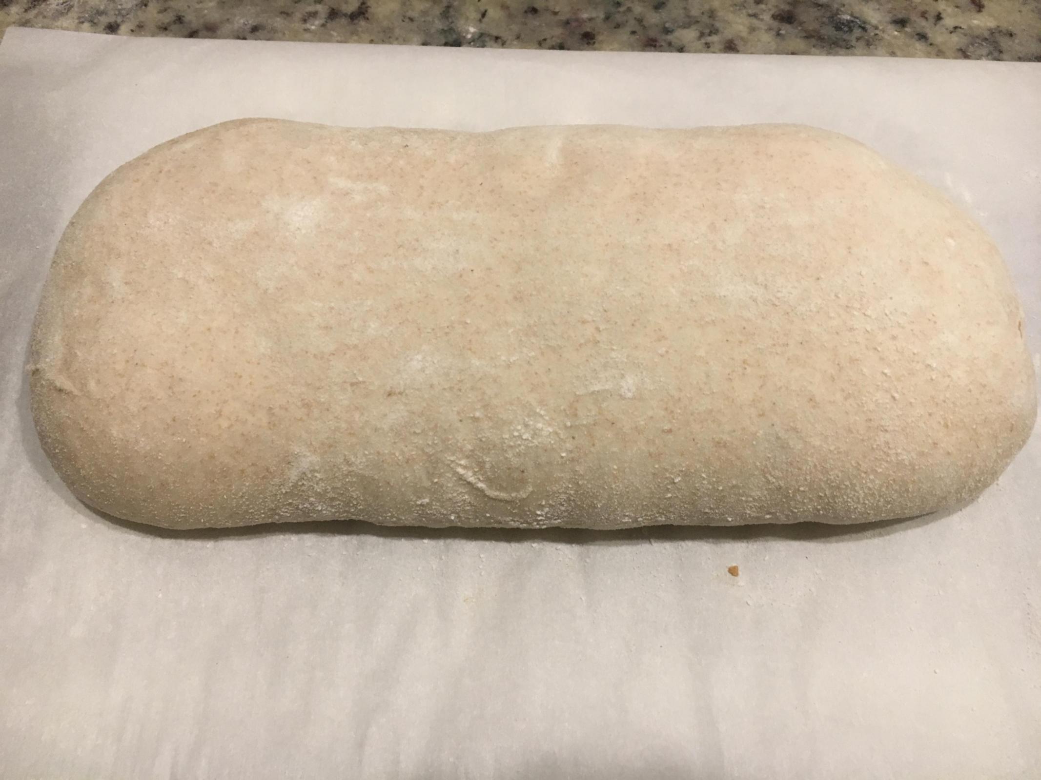 Shaped dough