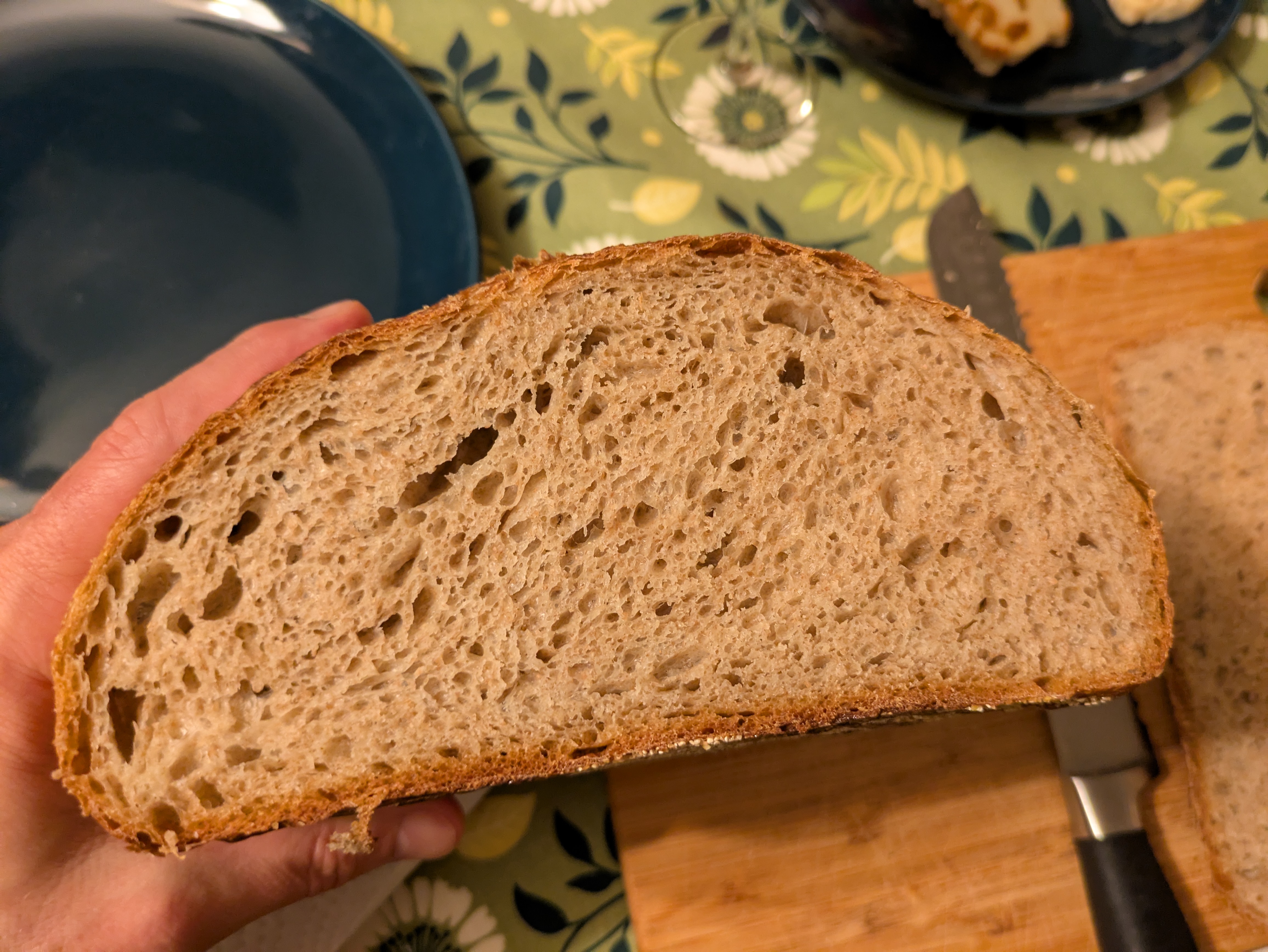 Inside the loaf