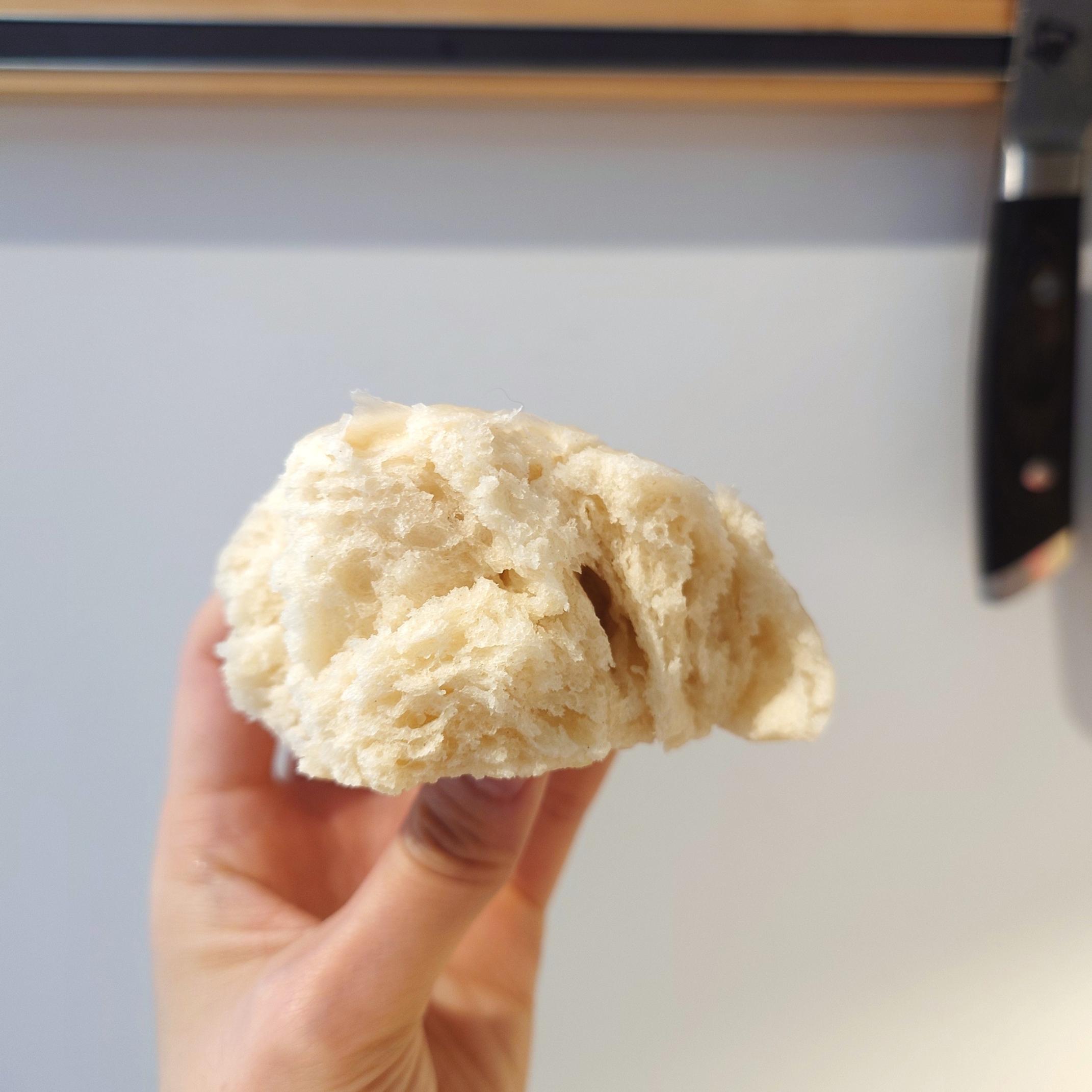 An interior shot of a mantou