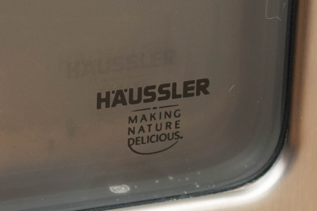 close up of Haussler logo