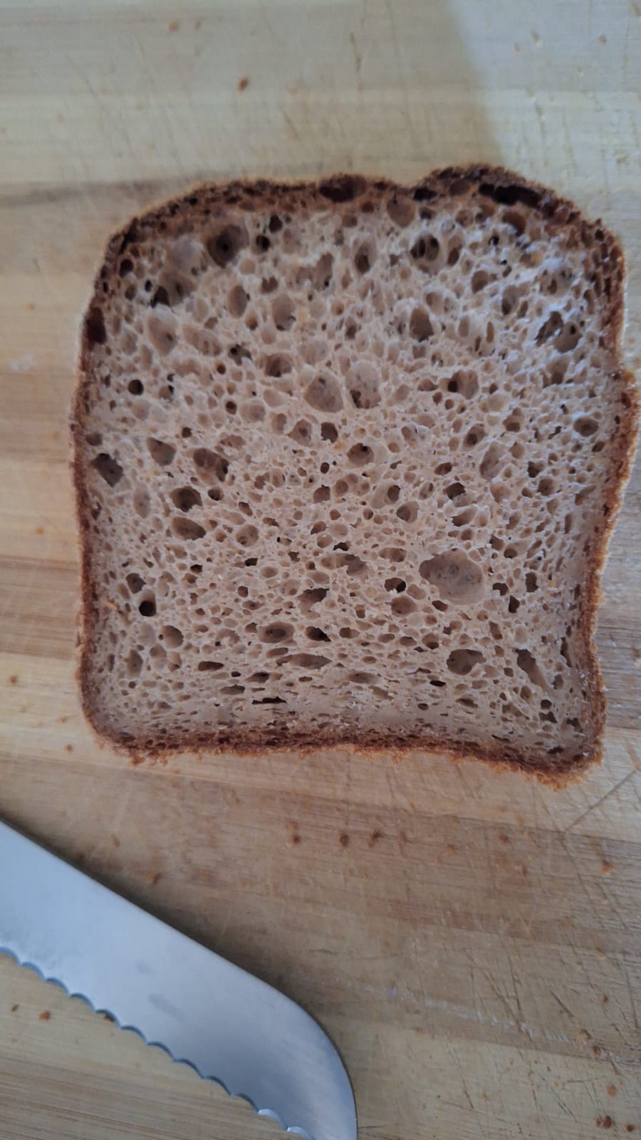 Buckwheat brown rice gluten-free sandwich bread