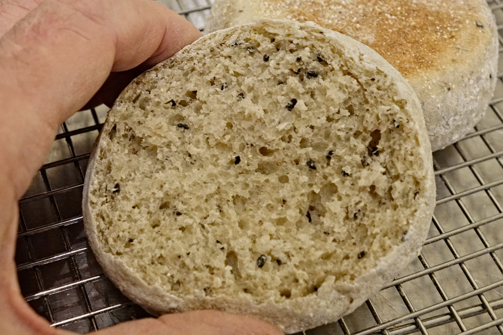 English Muffin With 15% Buckwheat