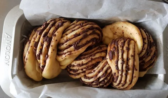 Babka loaf - proofed