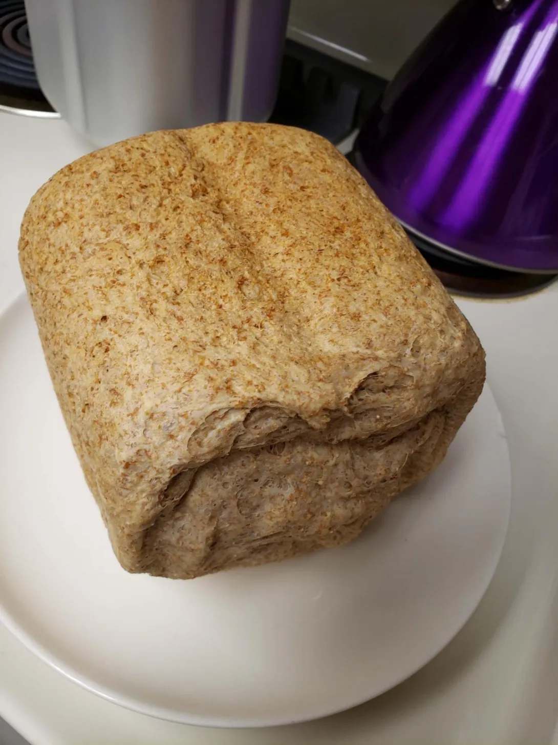 loaf of whole wheat bread