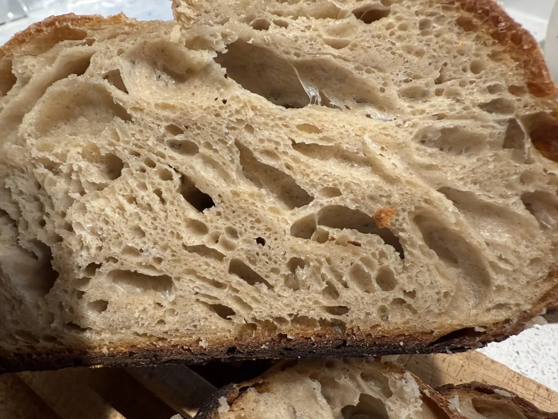 Crumb shot