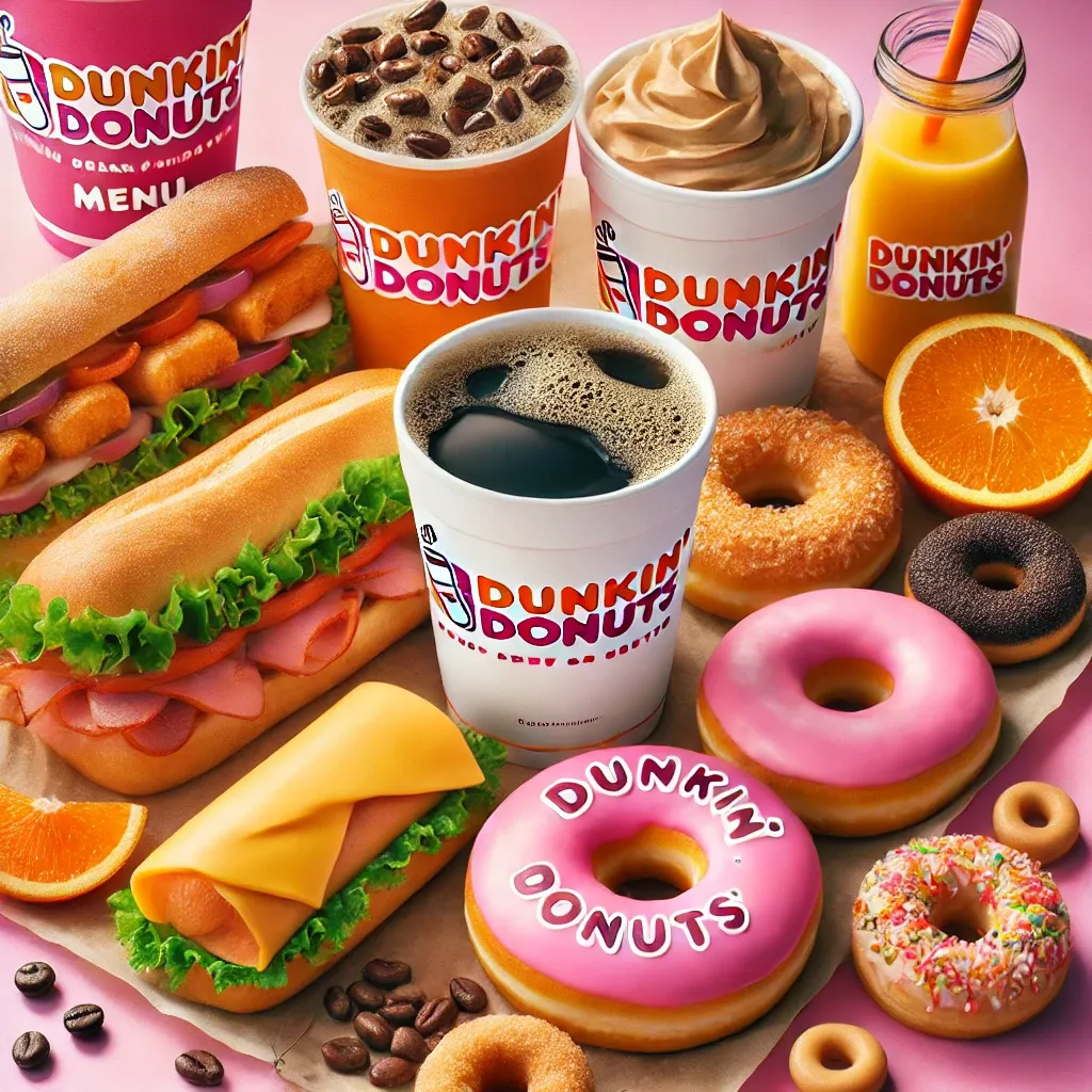 Dunkin Donuts Menu