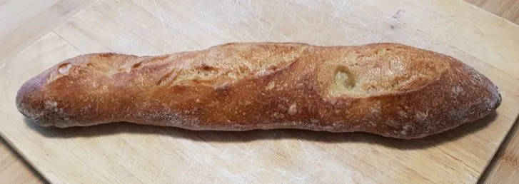 Baguette bake 3 @ 80h retard - crust outer