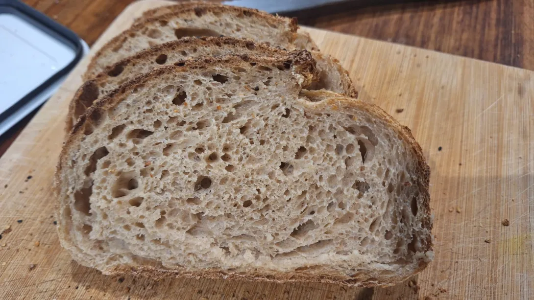 Crumb bread board