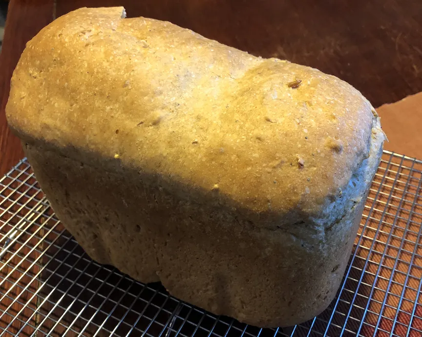 Mark Sealey, first sourdough loaf