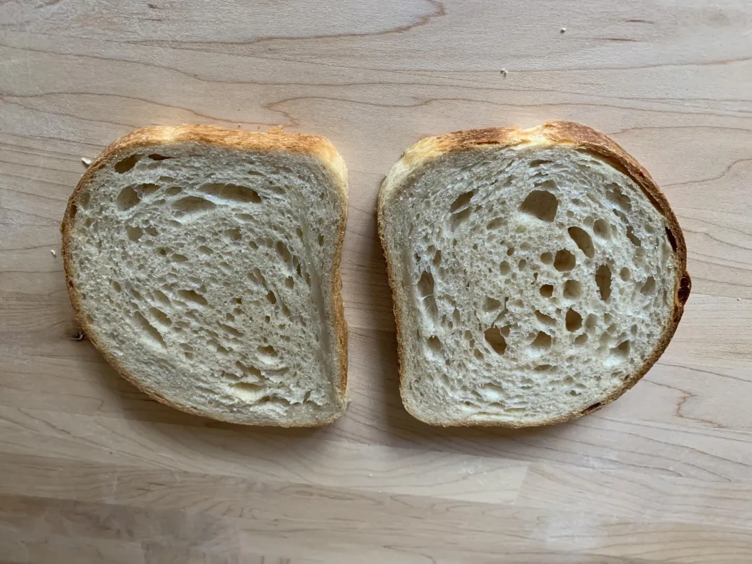 Left: Batch #1 - Right: Batch #2