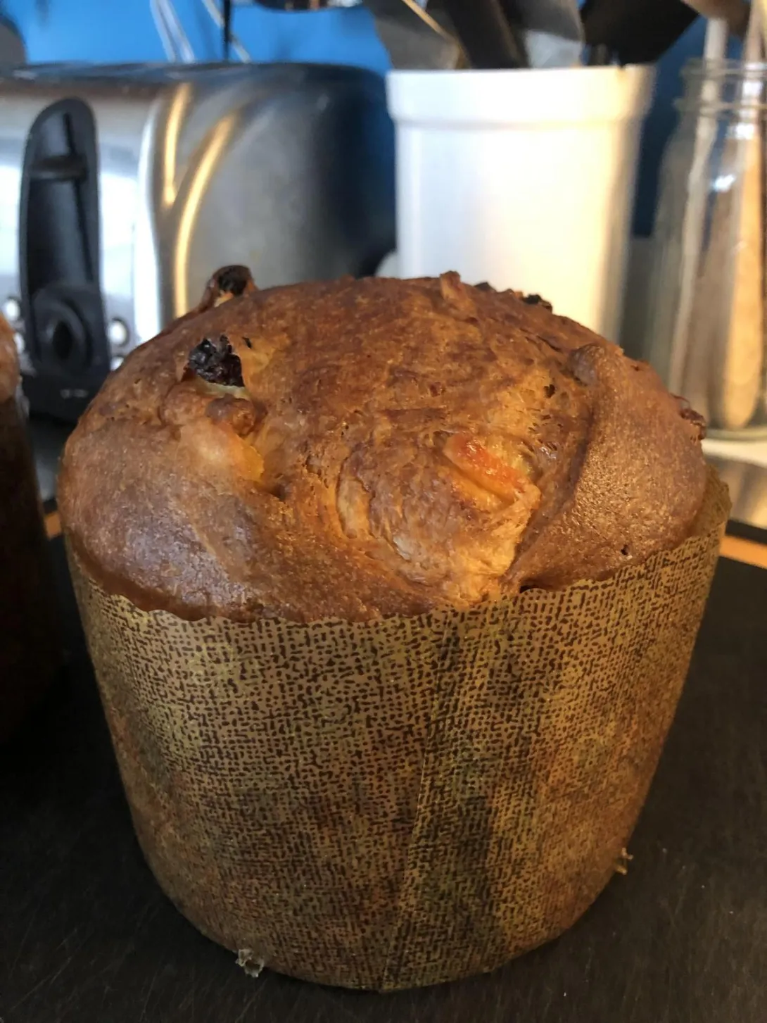 Unglazed panettone