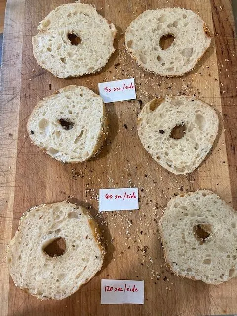 Courage bagel attempt